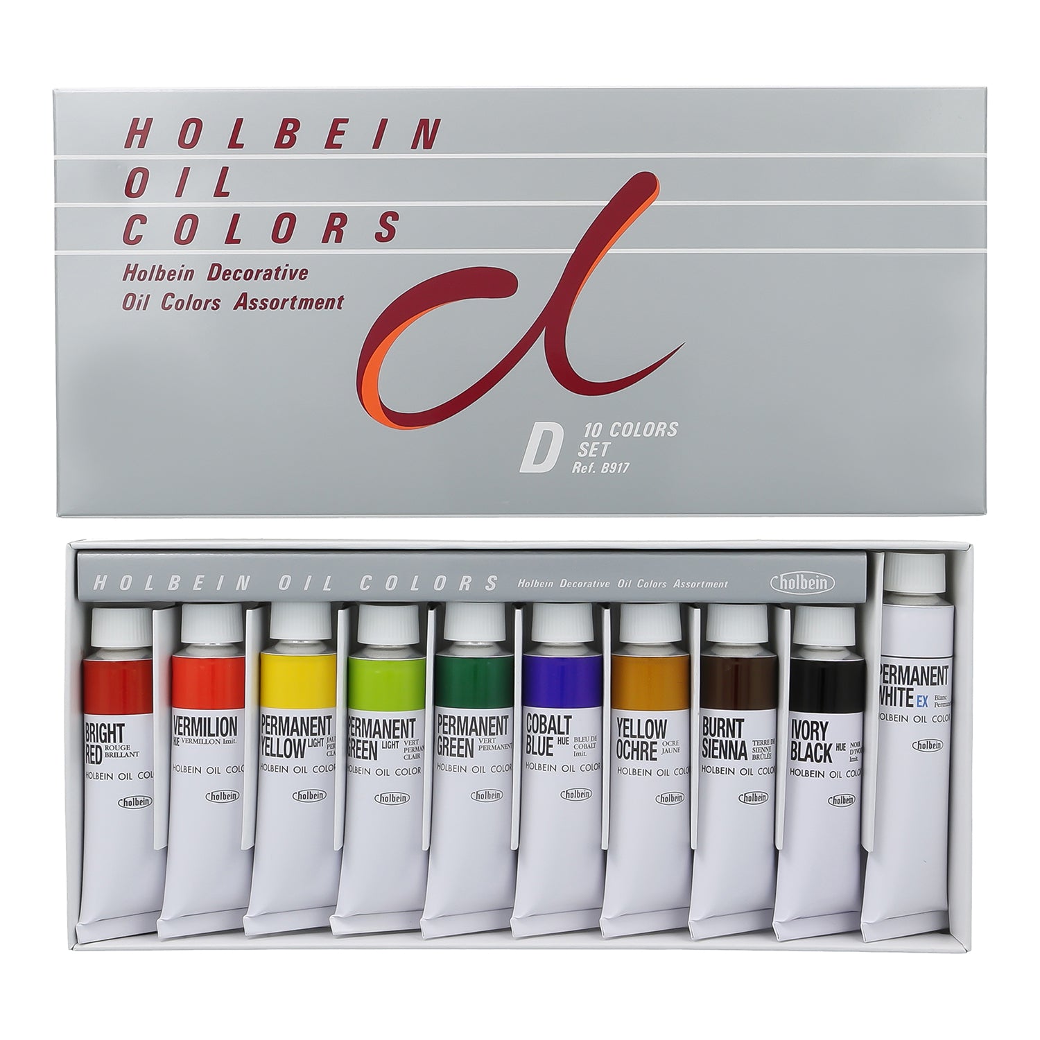 習作用油絵具 Dセット – ホルベイン オンラインショップ