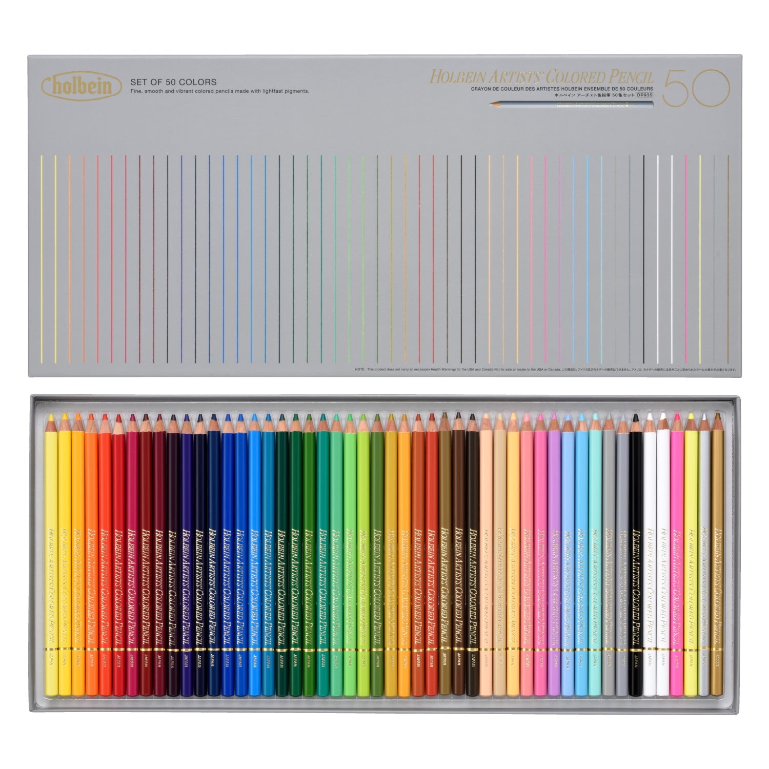 ホルベイン アーティスト色鉛筆 50色セット アーチスト色鉛筆 50色 紙箱セット – ホルベイン オンラインショップ