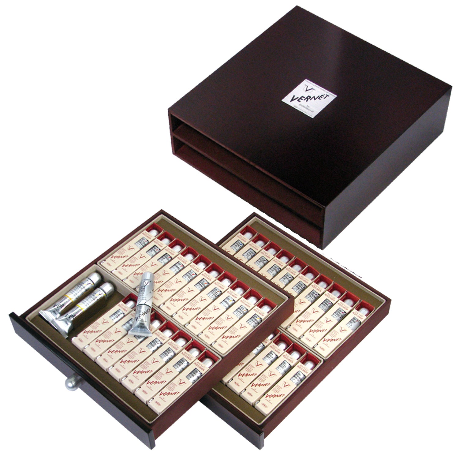 ホルベイン 高品位油絵具 ヴェルネ 20ml 40色 木箱全色セット