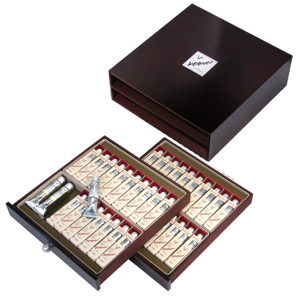 ホルベイン 高品位油絵具 ヴェルネ 20ml 40色 木箱全色セット