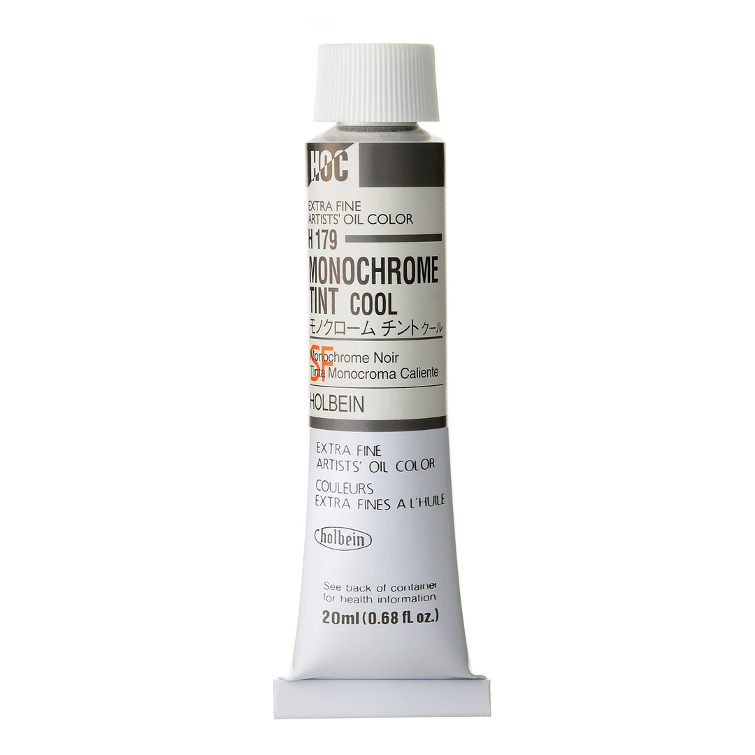【訳あり・ABCDEシリーズ混18本】ホルベイン 油絵の具 40ml ホルベイン 油絵具 モノクローム チント クール – ホルベイン