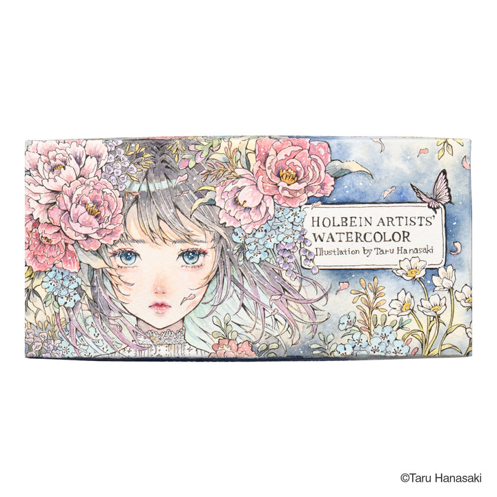 【未使用】木箱入り画材セット　(ホルベイン、サクラなど) ホルベイン透明水彩絵具 5ml 12色セット紙箱キット – ホルベイン
