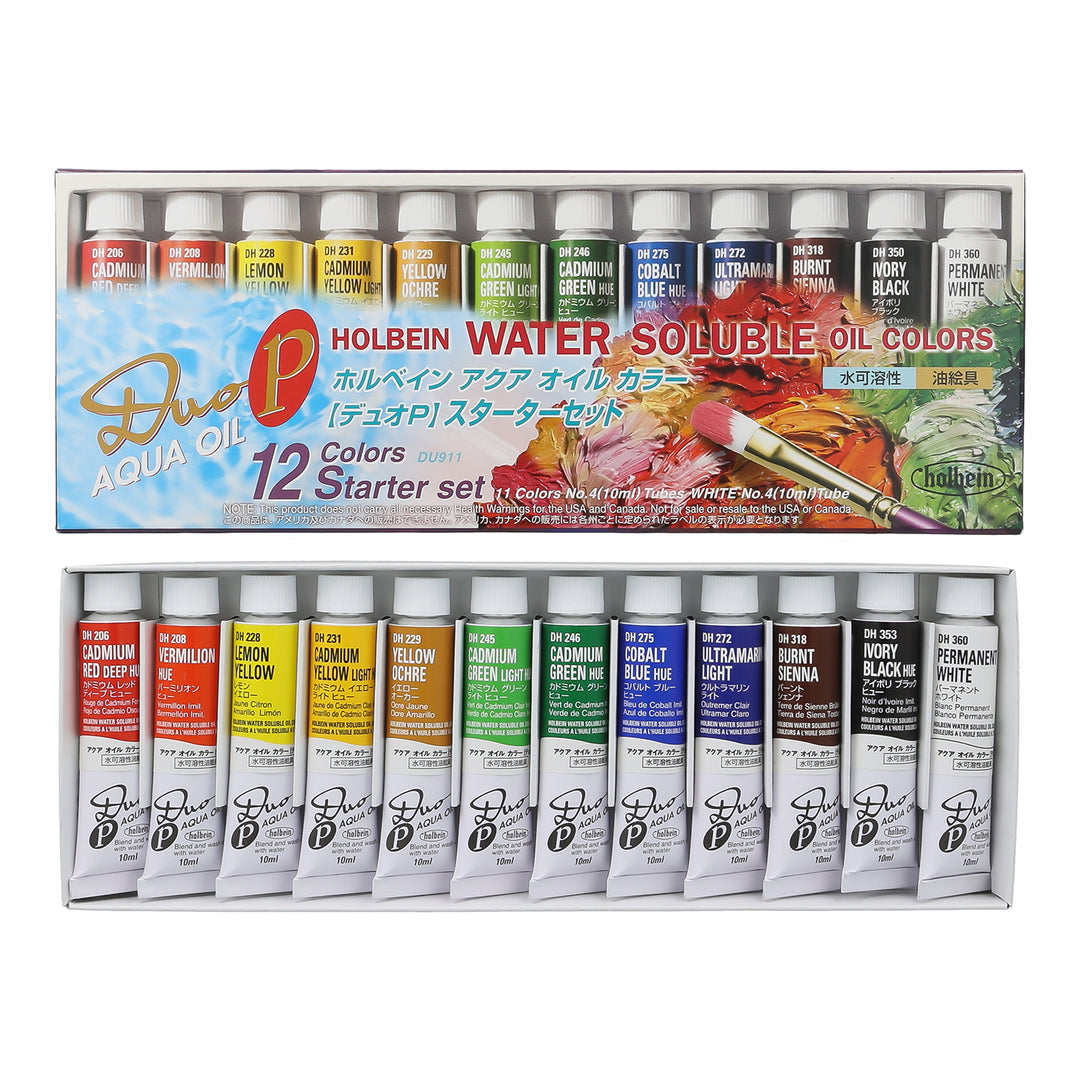 水可溶性油絵具 デュオ セット – ホルベイン オンラインショップ