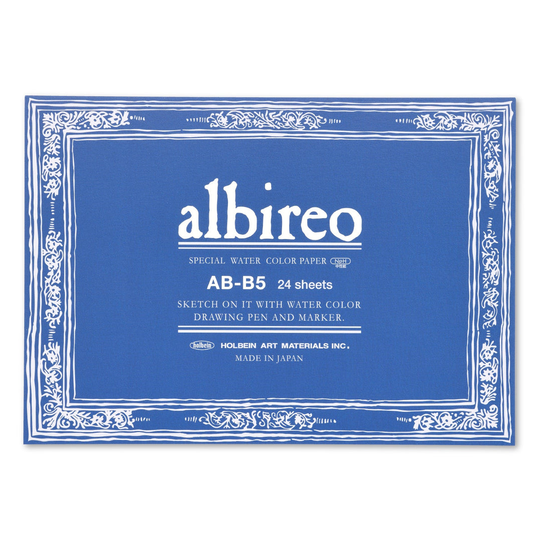 アルビレオ水彩紙 ブロック 218g 中目 AB – ホルベイン オンラインショップ