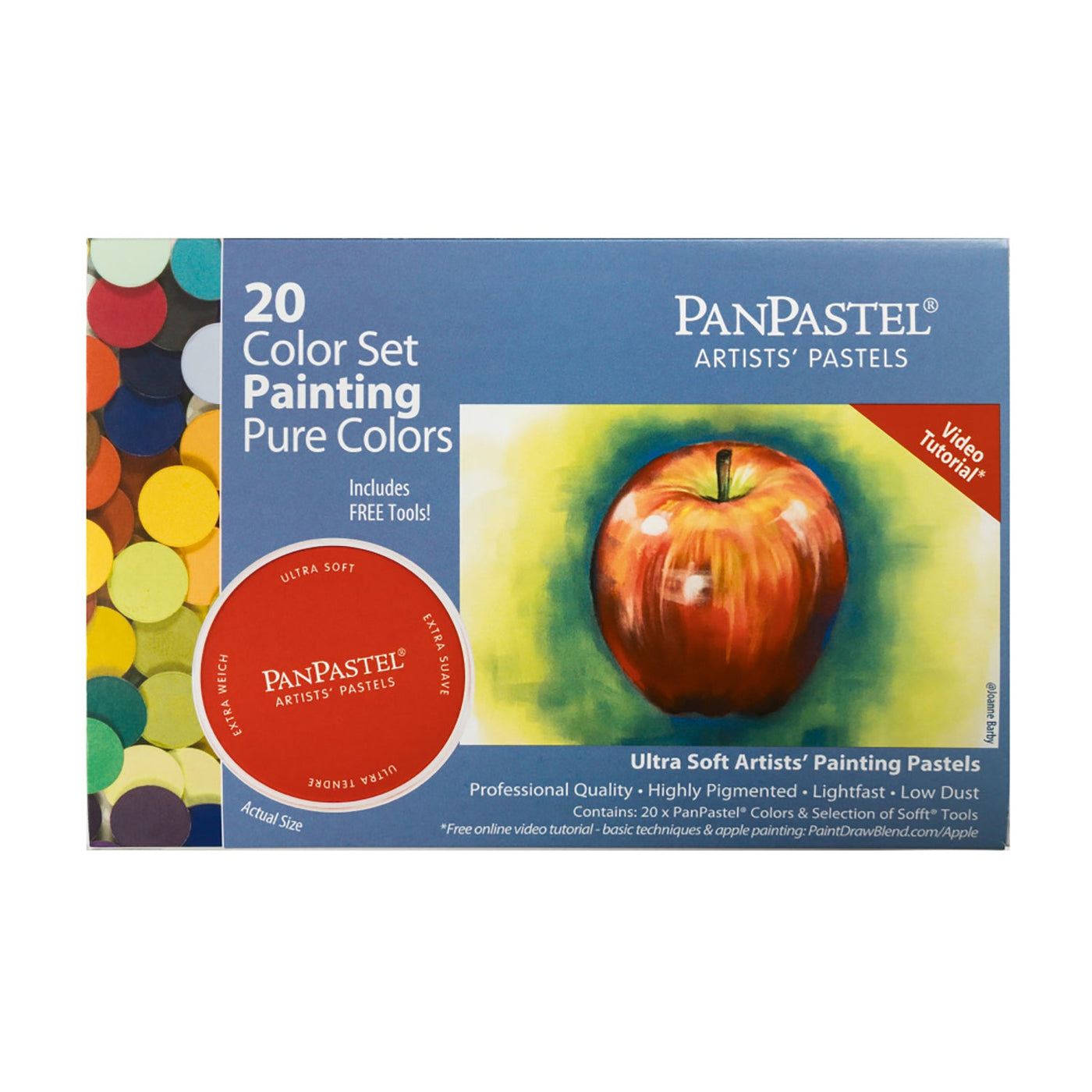 アート用品 PanPastel パンパステル 20色セット