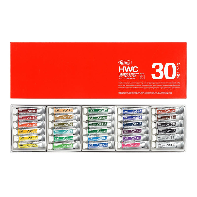 透明水彩絵具 5ml 30色セット