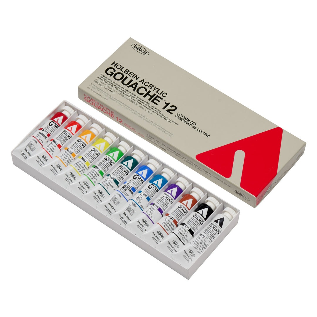 アクリリック ガッシュ 20ml レッスンセット – ホルベイン オンライン