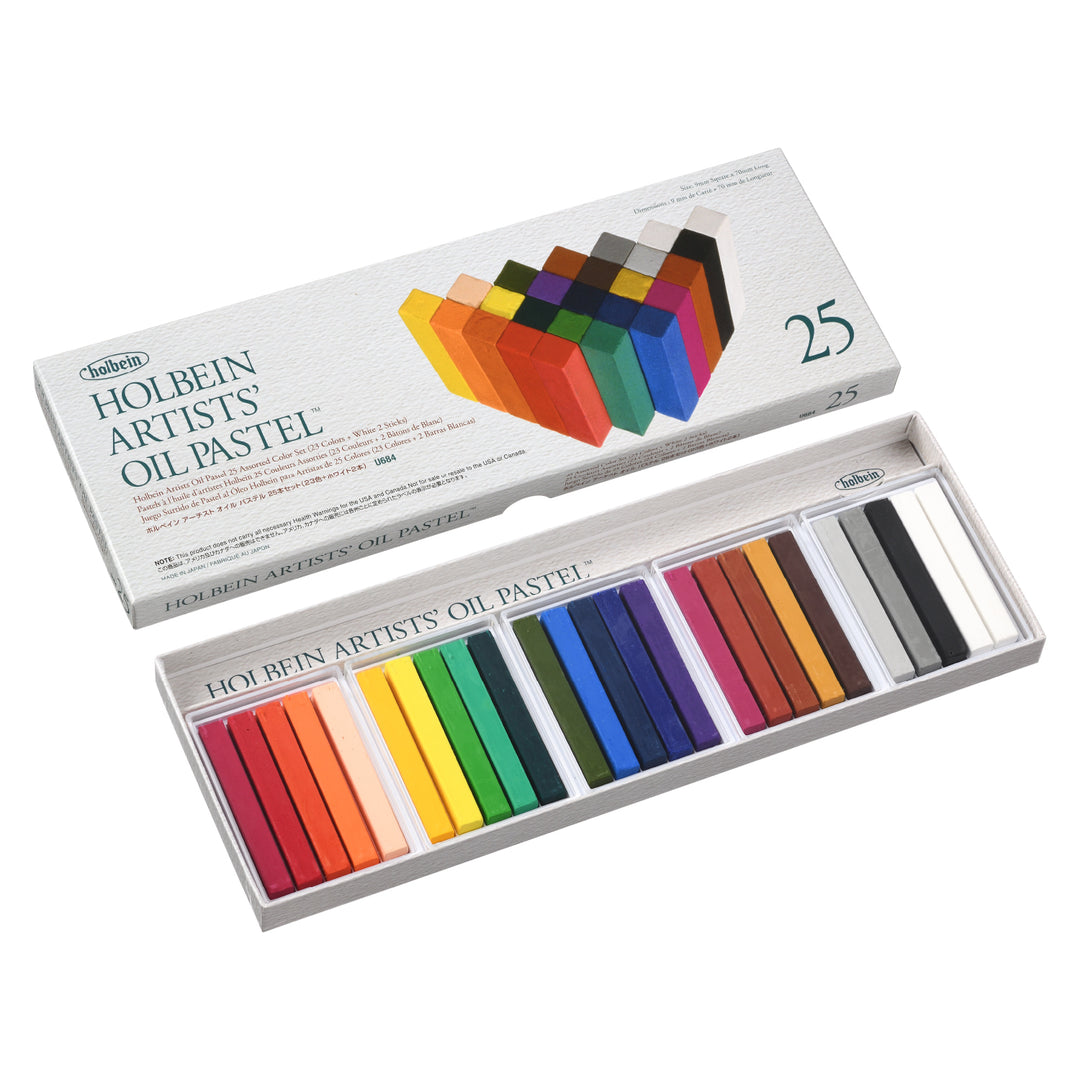 オイルパステル 25本セット – ホルベイン オンラインショップ