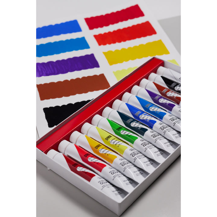 アクリリック ガッシュ 12ml 12色セット – ホルベイン オンラインショップ