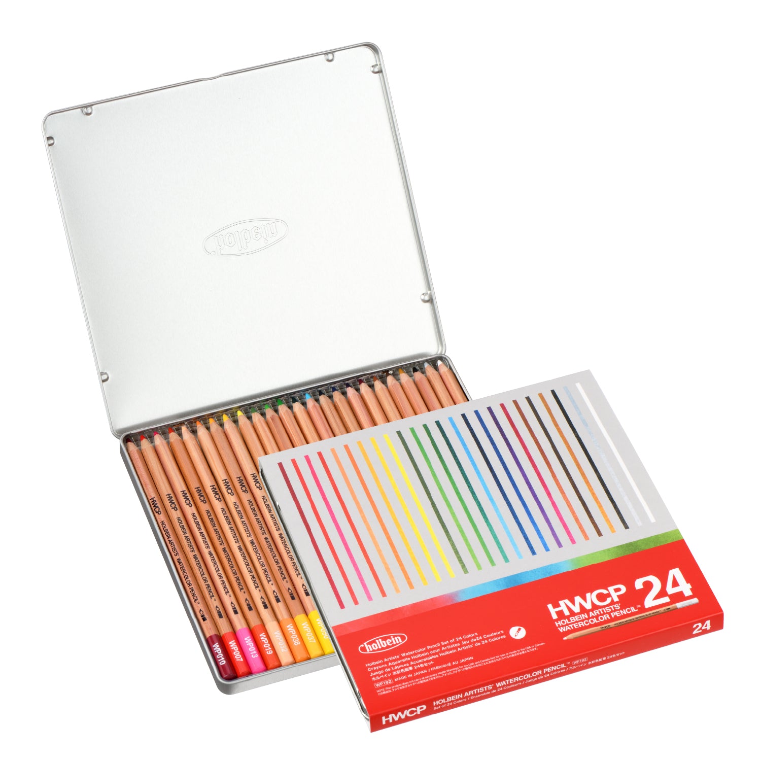 水彩色鉛筆 24色セット – ホルベイン オンラインショップ