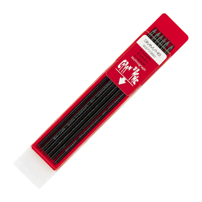 カランダッシュ 6377 フイックスペンシル 替芯 3mm（6本入）