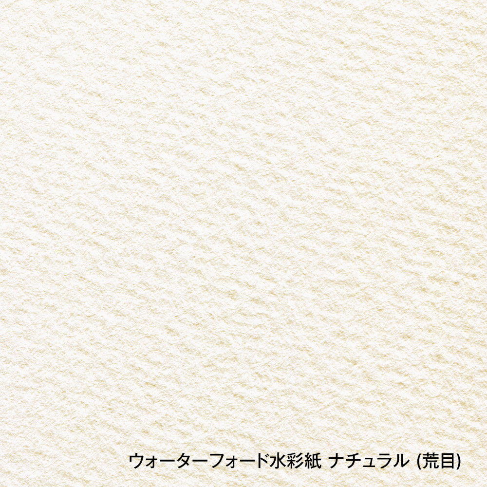 ウォーターフォード水彩紙 ナチュラル カット判 638g 荒目 1/4